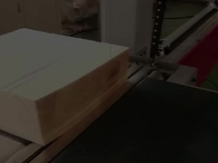 Vertical Fast Wire Rigid Foam Contour Cutter DTC-FV1212 4.5kw