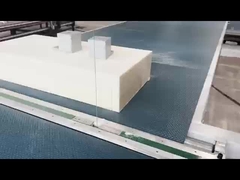 DTC-FK2012 CNC Pu Foam Sponge Cutting Machine Horizontal And Vertical Blade