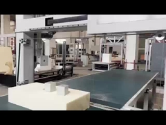 Dual Blade PU Rigid Foam Cutter DTC-SD2012 Vertical Oscillating 10kw