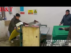 D&T abrasive green scouring pad kitchen Sponge special gluing machine