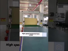 Good Quality CNC Sponge Horizontal Rigid Foam Cutting Machine Automatic
