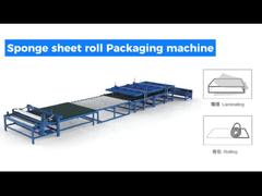 D&T Block and Sheet Sponge Compression Roll Packaging Machine for Automated Mattress Machinery - Cus