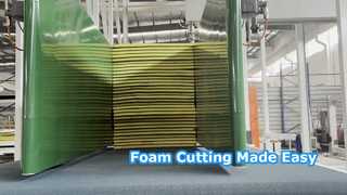Automatic Scouring Sponge Vertical Cutting Machine